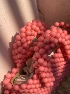 Cute Pink Korean Handbag Or Sling Bag