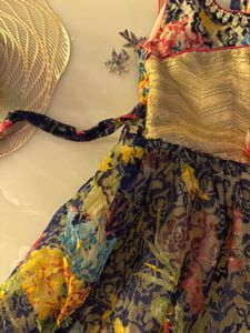 Multicolour princess frock dress