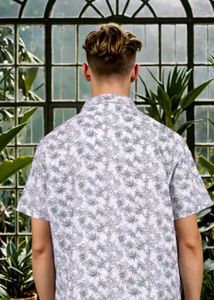 New With Tag shein Stylish Print Shirt Half Sleeve