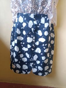Front Slit Bodycon Skirt