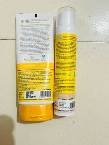 Mamaearth Face Wash &amp; Sunscreen