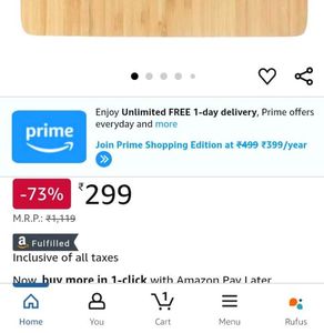 Wooden Chopping Board