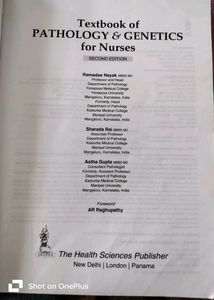Textbook of Pathology and Genetics for Nurses