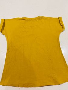 Yellow Graphic T-Shirt