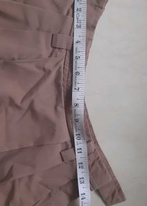 Uniform - 2 brown pleated skirts+free blue skirt