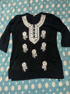 Black Short Kurti
