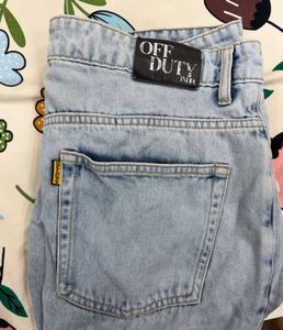 straight fit denim