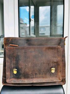 Vintage Leather Briefcase