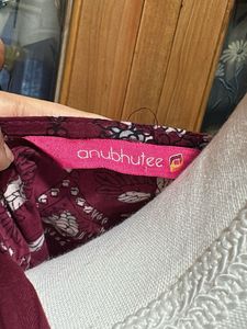 Maroon Kurta Set with Dupatta