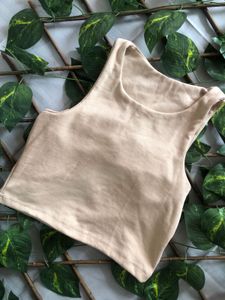 Ribbed One Shoulder Crop Top