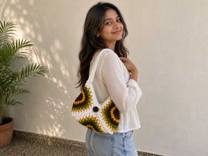 Handmade Crochet Shoulder Bag
