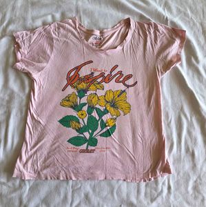 Soft Pink Basic Tee