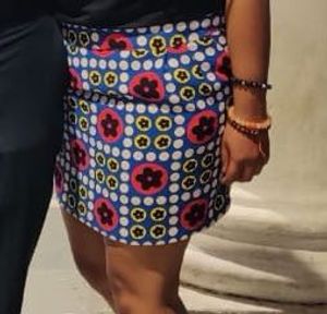 Cute Strechable Skirt with Pockets