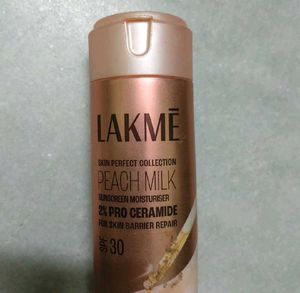 Lakme Peach Milk Sunscreen Moisturiser