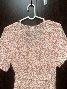 Floral Print Mini Dress