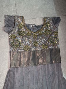 Girls' Ethnic Dress - Party Ready