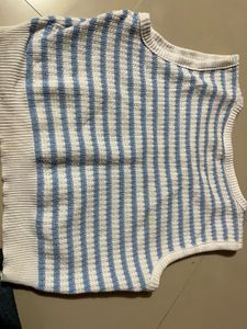 Striped Knit Tank Top