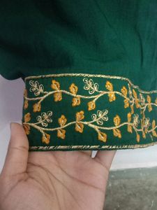 Embroidery Kurti Green 💚