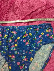 Floral Print Cotton Briefs