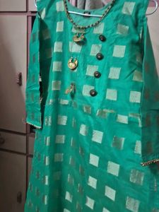 Beautiful Green Kurta Set