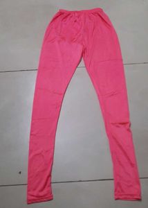 Bright Pink Ethnic Leggings