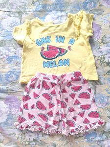 Cute Watermelon Pajama Set