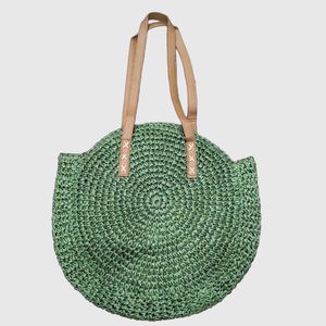 Stylish Round Woven Bag