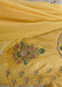 Yellow gown