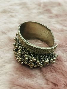 Silver Tone Statement Cuff Bracelet