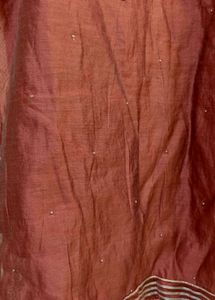 Elegant Rust Embroidered Kurta
