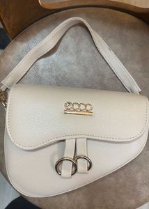 Chic Cream Crossbody Bag