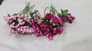 Floral Hair Accessories Set