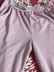 Light Pink Comfortable Jogger Pants