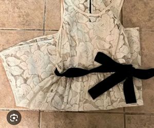 Floral Lace Mini Dress