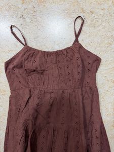 (S) Brown Dress