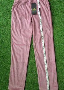 Pink Corduroy Lounge Pants