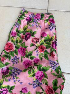 Floral Pink Palazzo Pants