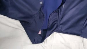 Elegant Navy Blue Blouse