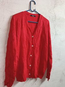 Style Winter Cardigan Sweater Red ♥️