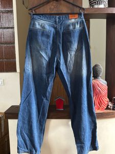 Ripped Bell bottom Pant