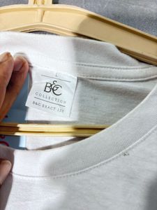 White Graphic Print T-Shirt