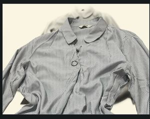 Blue strip Casual blouse