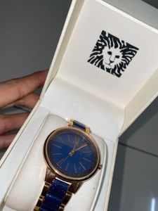 Anne Klein Watch - Blue &amp; Rose Gold