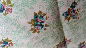 Lightweight Floral Print Saree