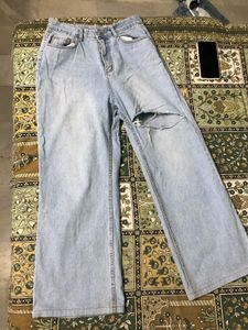 High Waist Wide Leg Jeans