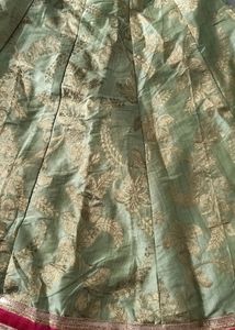 ***sale***Beautiful Pista Colour Lehenga Choli