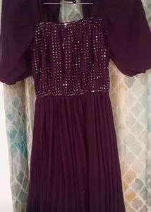 Sparkling Plum Gown