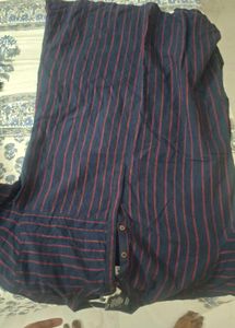 womens Striped short formal  Kurta