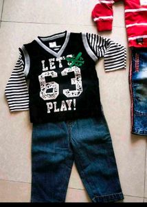 combo of 4 Boys Clothing Set