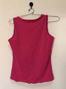 Vibrant Pink Sleeveless Top
